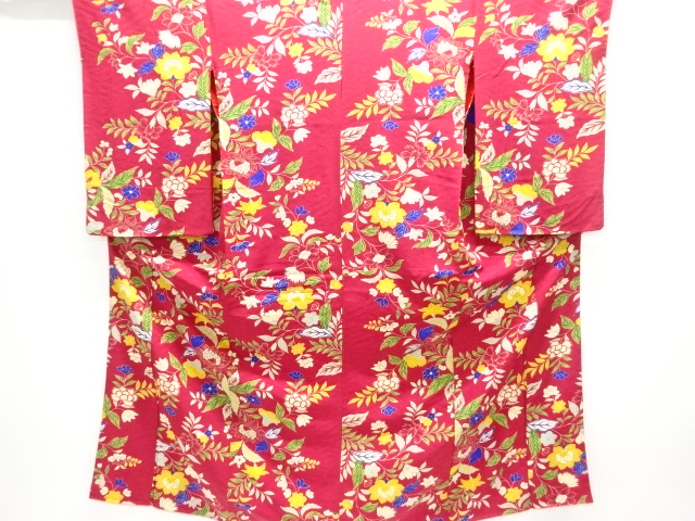Japanese Kimono / Taisho Roman Silk